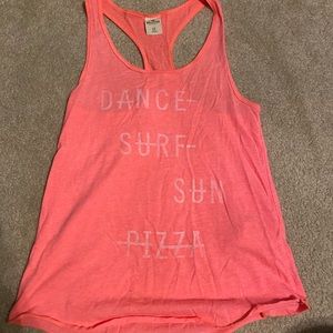 Hot pink tank top